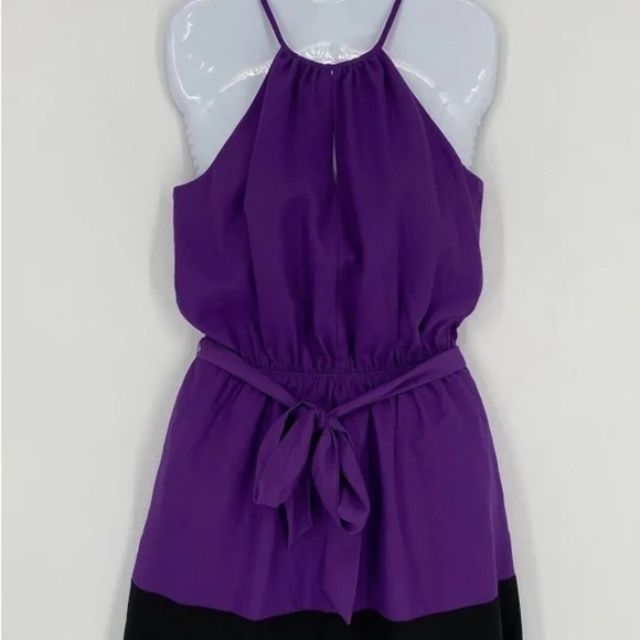 Express Color Block Halter dress - Picture 5 of 5